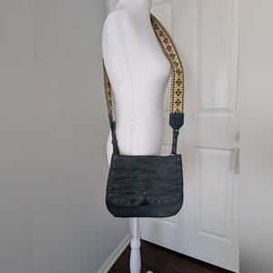 Steven By Steve Madden Teal Flap Crossbody Bag